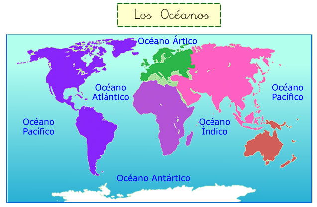 los oceanos